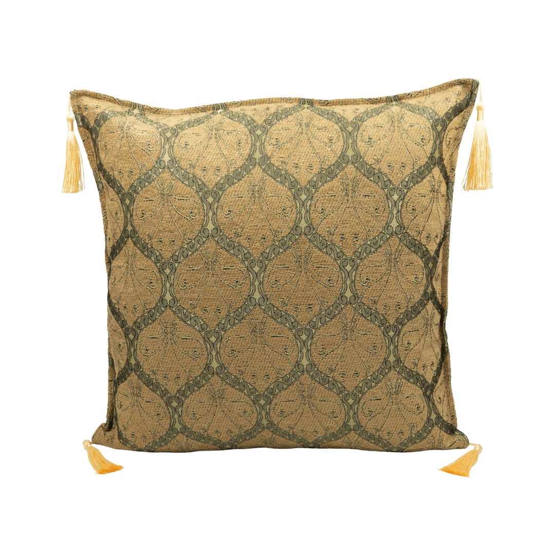 Geometric Cushion Cover (Beige) | CC12
