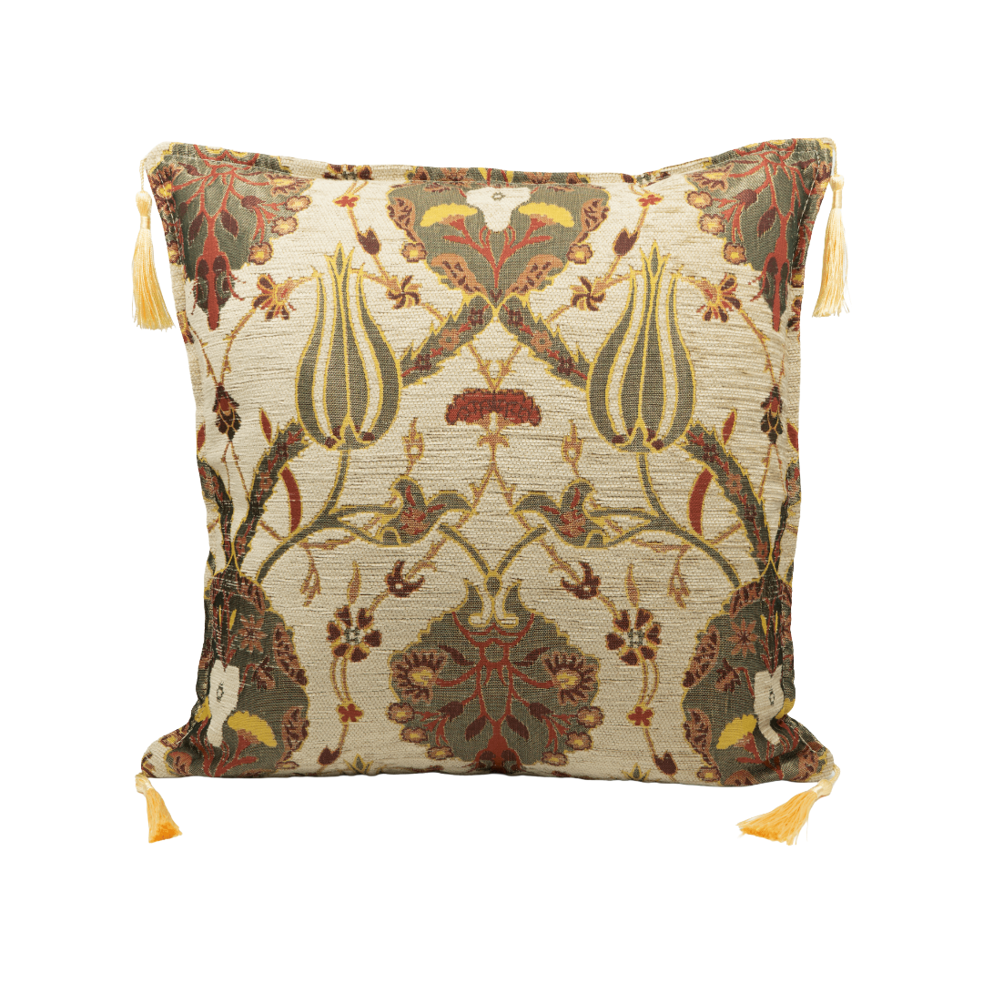 Tulip Cushion Cover (Beige) | CC15