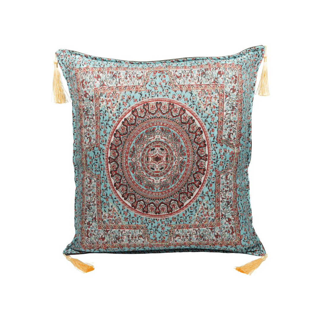 Ceramic Cushion Cover (Turquoise) | CC23