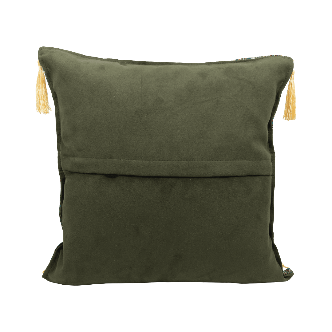 Ceramic Cushion Cover (Turquoise) | CC23