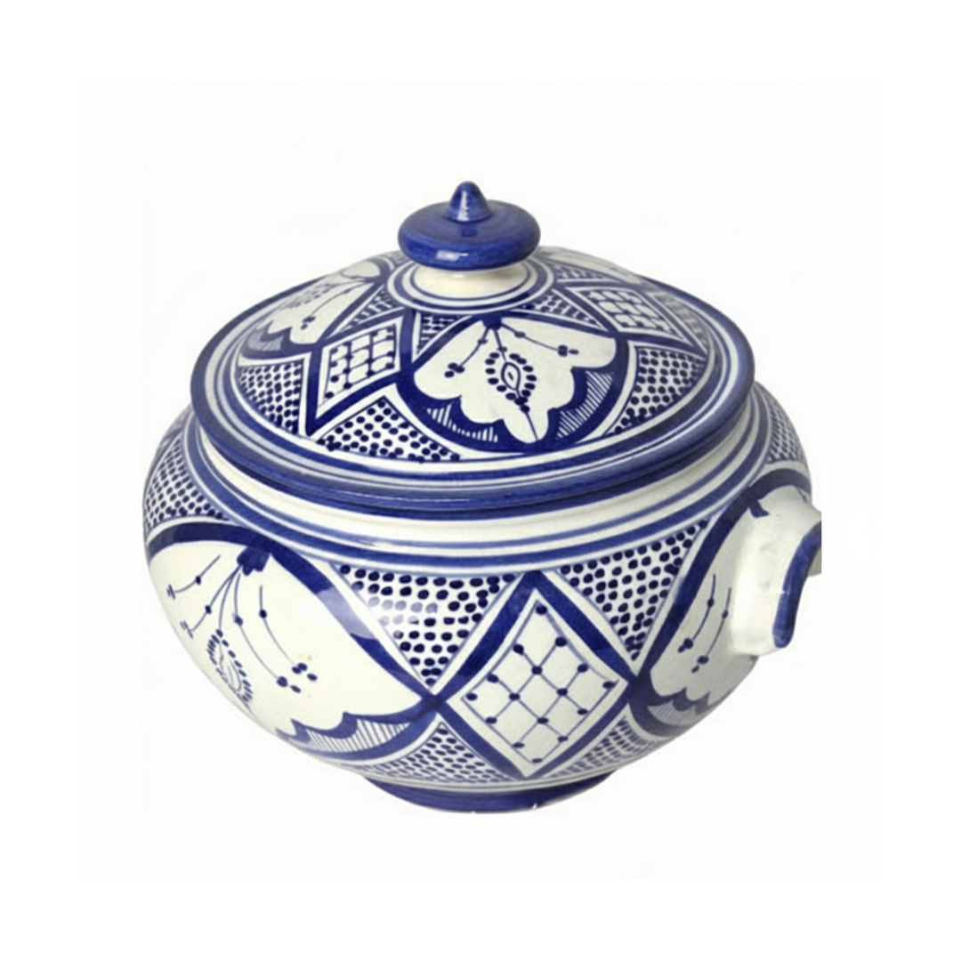 Soup Tureen Set with Six Bowls