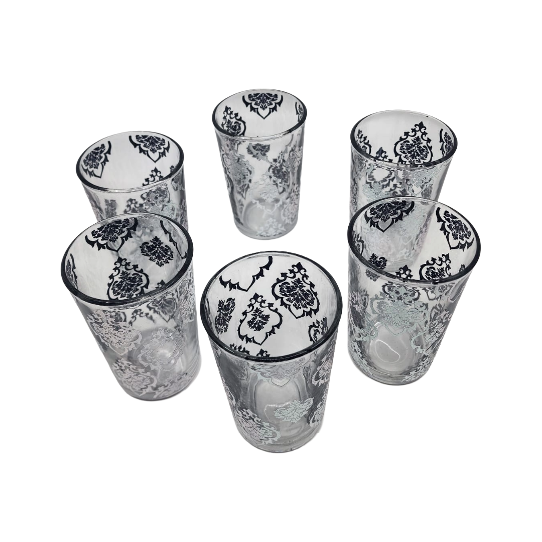 Moroccan Tea Glasses Set of 6